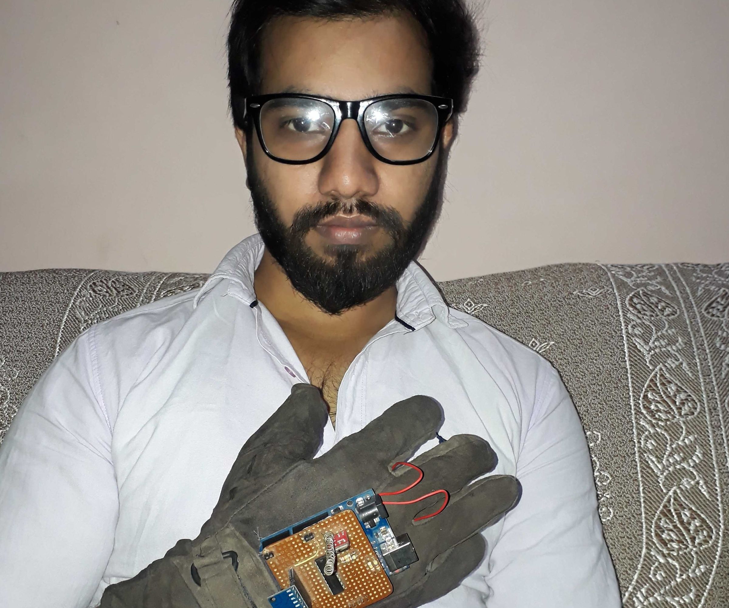 Gesture Controlled Robotic Car