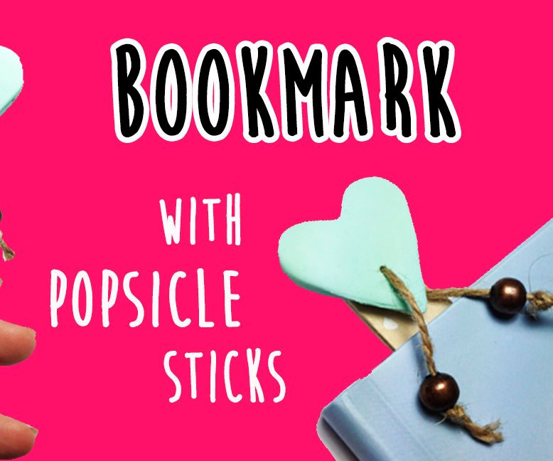 Popsicle Stick BOOKMARK