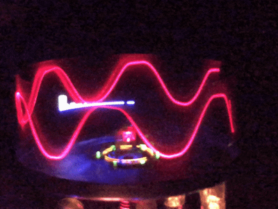 Spectrum Analyzer POV Display