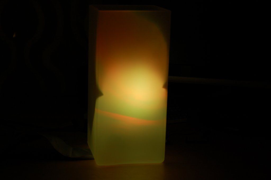 Accelerometer Tilt Controlled Wireless RGB LED-lights