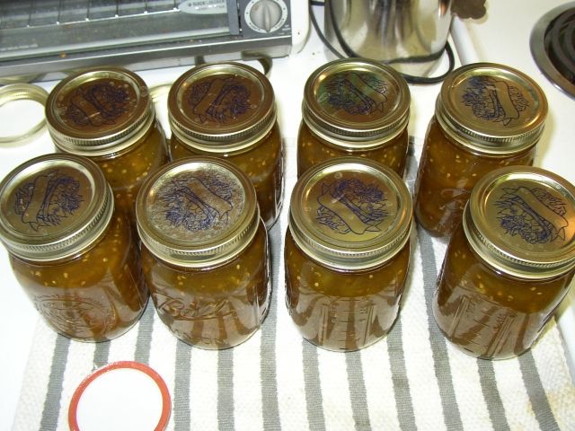 Green Tomato Preserves