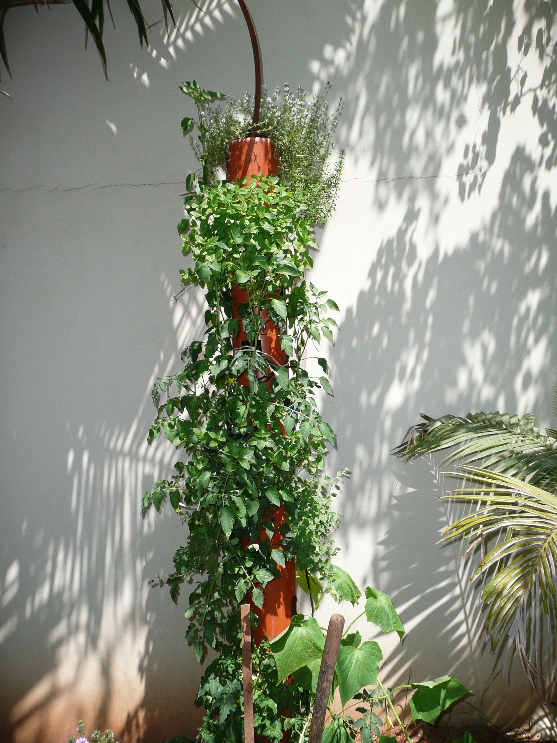 DIY Organic Vertical Planter : 7 Steps (with Pictures) - Instructables