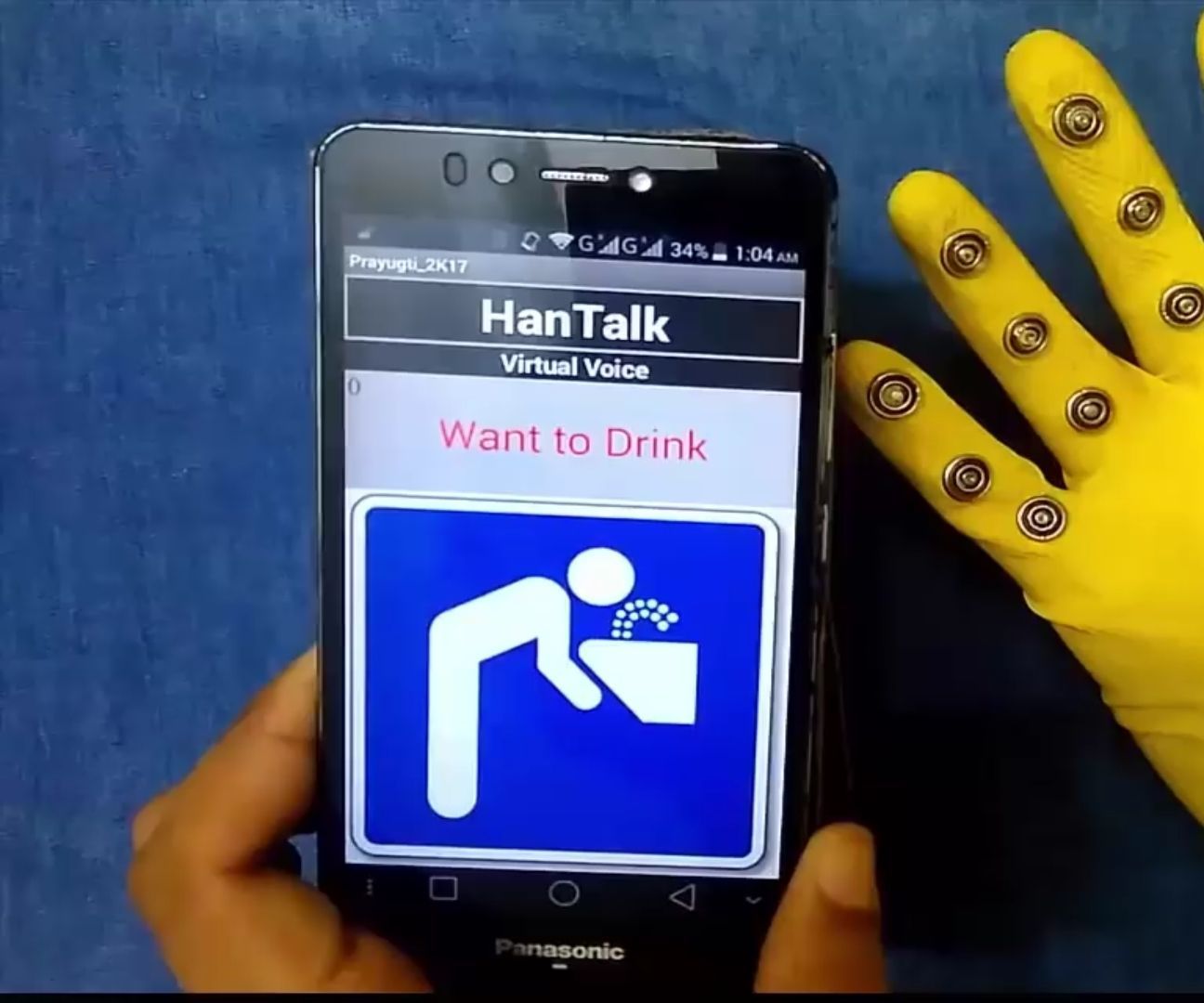 Smart Glove for Dumb 