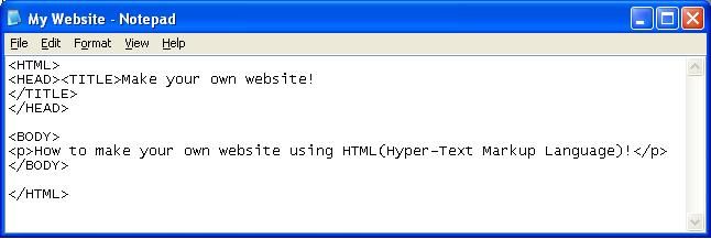 How to Make a Website in HTML