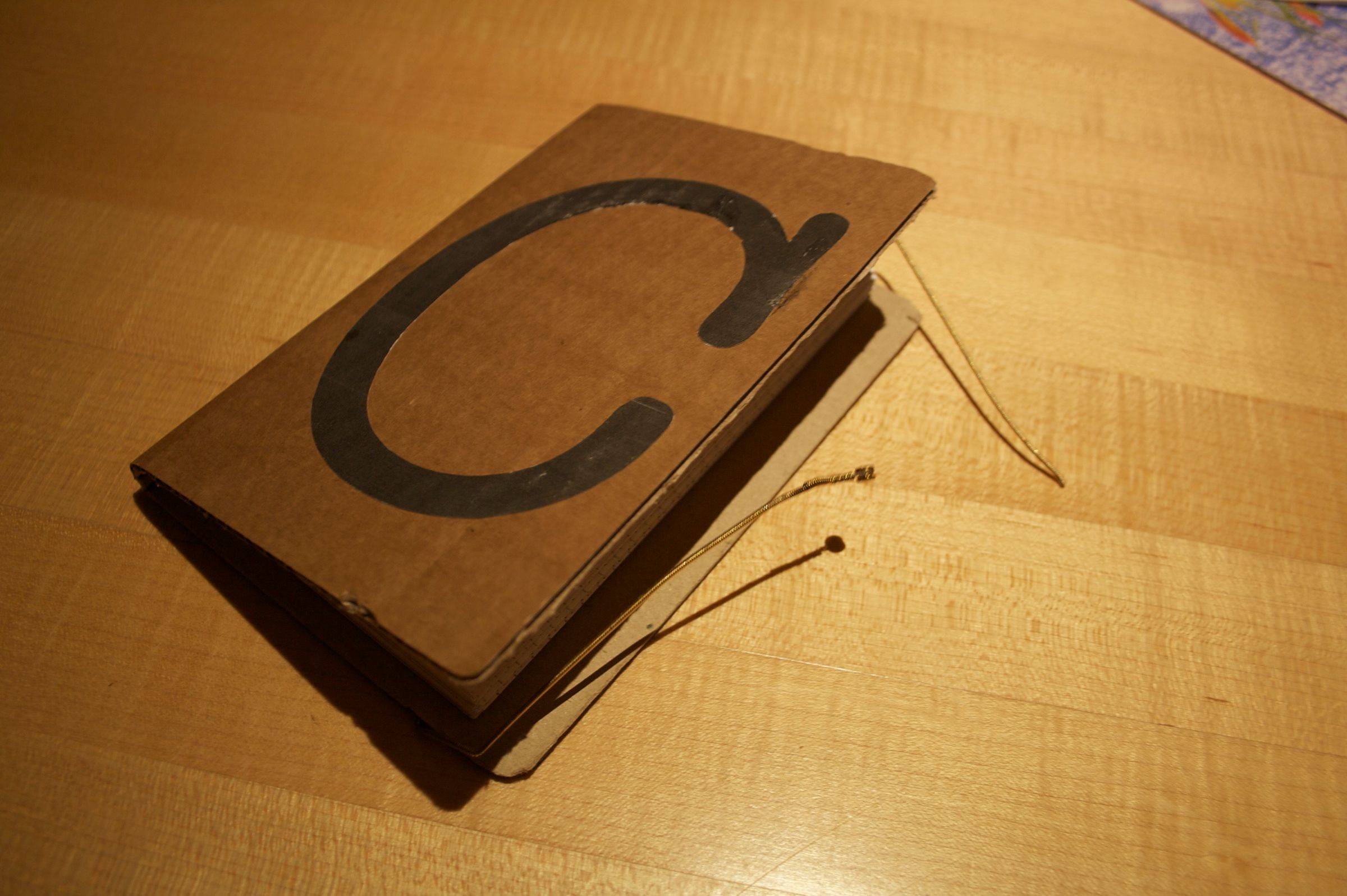 Cardboard Notebook