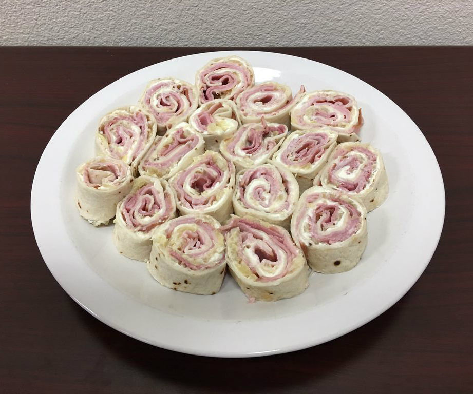 Ham and Pineapple Pinwheels