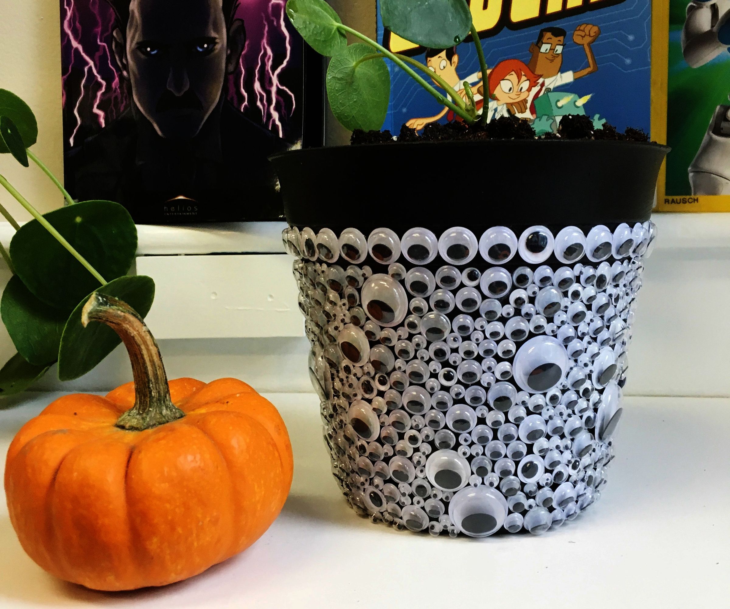 Googly Eyes Planter