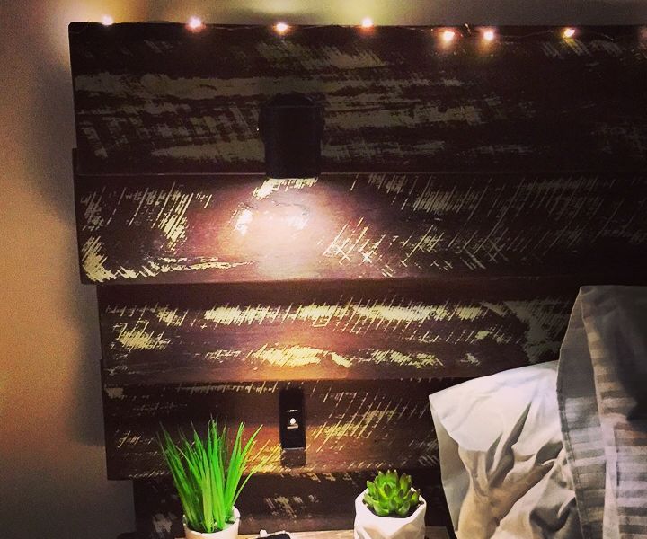 DIY Weatherboard Bed Head for Under $100