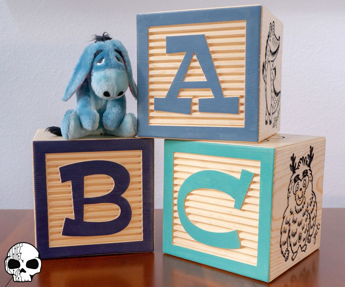 Giant Alphabet Blocks