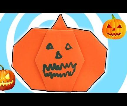  DIY: Halloween Paper Origami Pumpkin Instructions