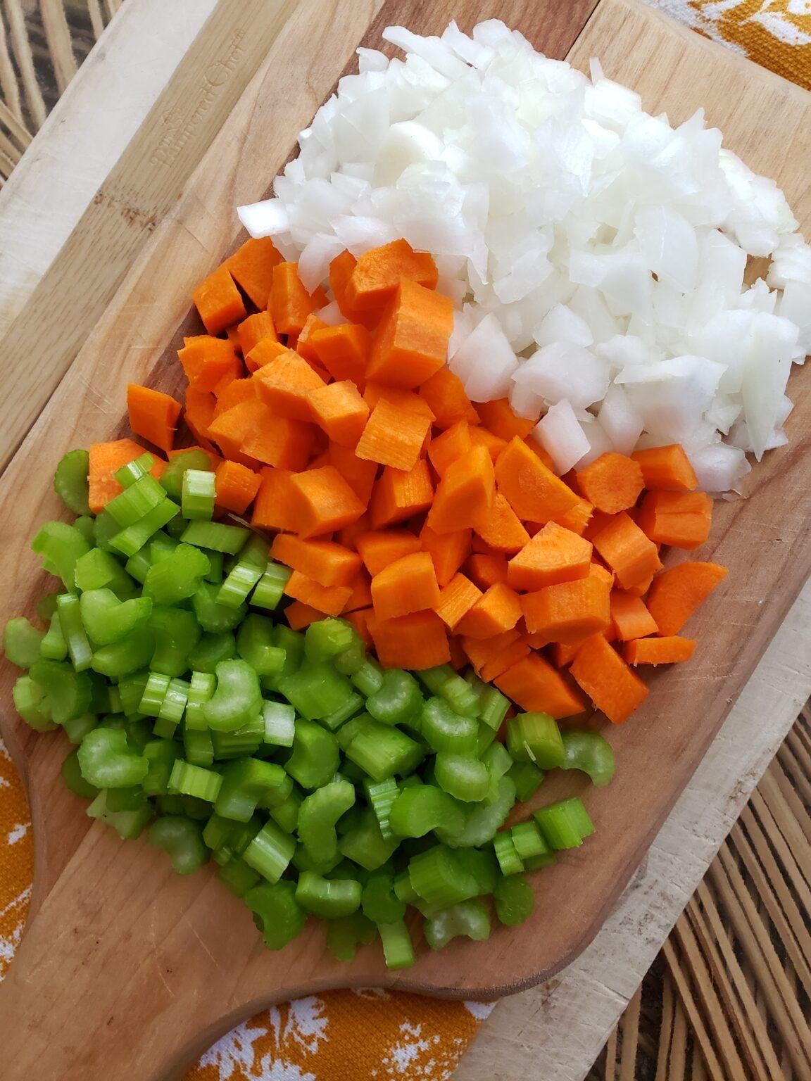 Mirepoix (stock/soup Base) 6 Steps Instructables