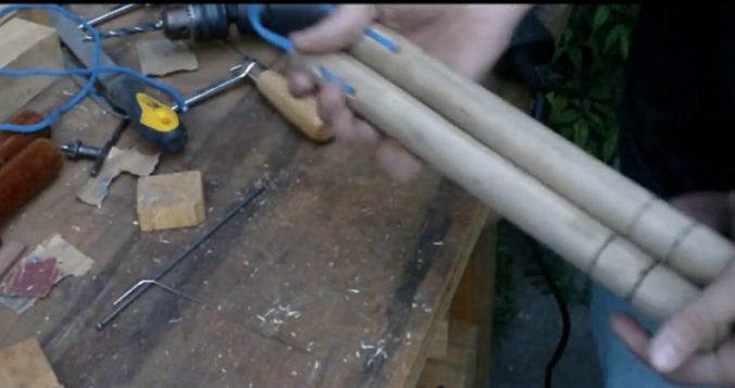 How to make  nunchucks (nunchaku)