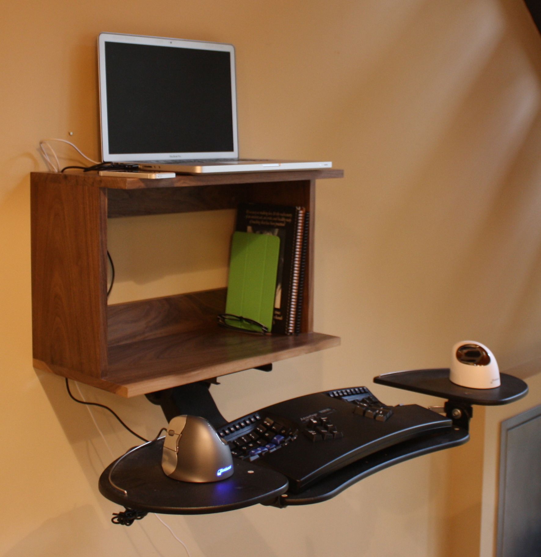 WallMounted Standing Desk 11 Steps (with Pictures) Instructables