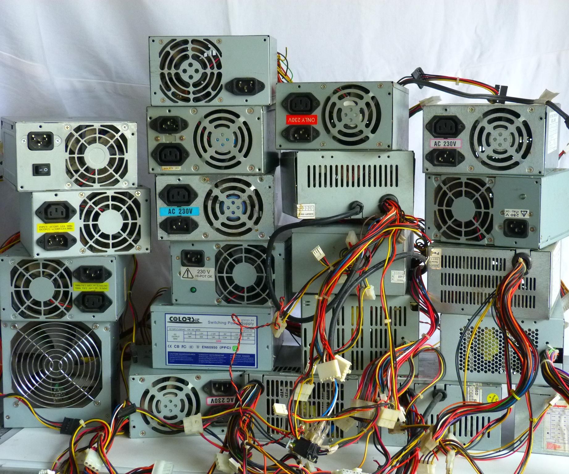 Recovering Old PC Power Supplies