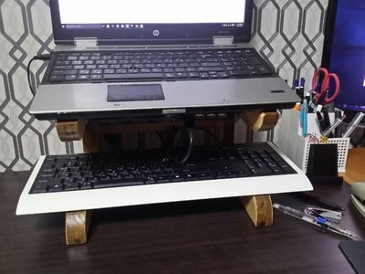 Custom Designed Laptop Stand From Reclaimed Woods. : 6 Steps (with ...