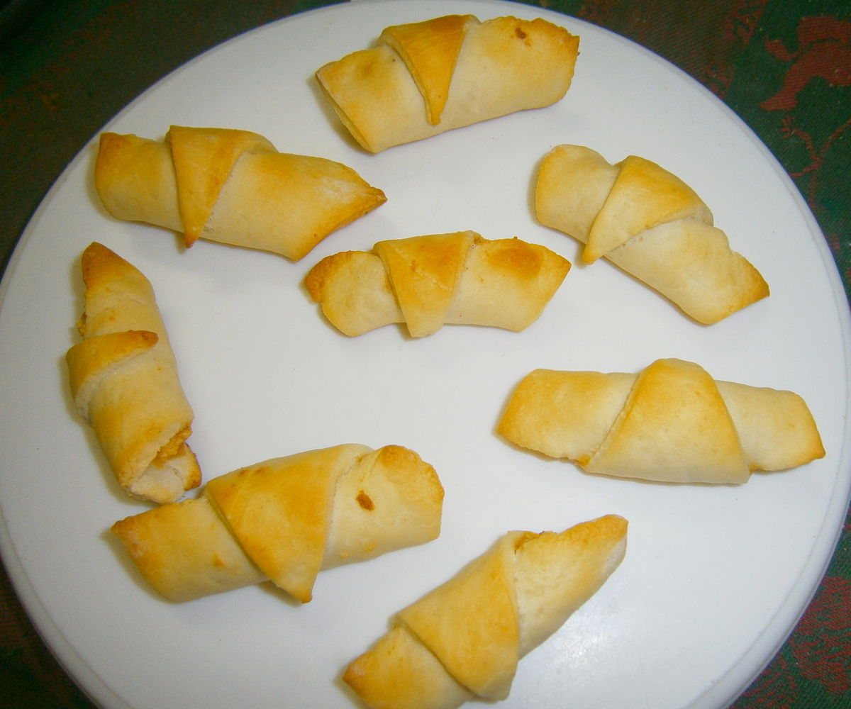 Cottage Cheese Croissant (shaped) Rolls