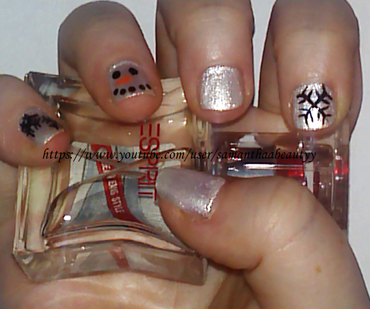Snowman Nail Art Tutorial | Samantha Beauty