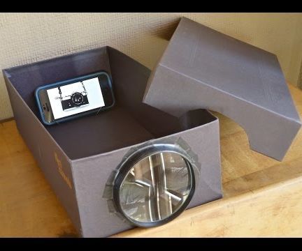 DIY Smartphone Projector - How To Make Your Own Mobile Projector - Easy-To-Make