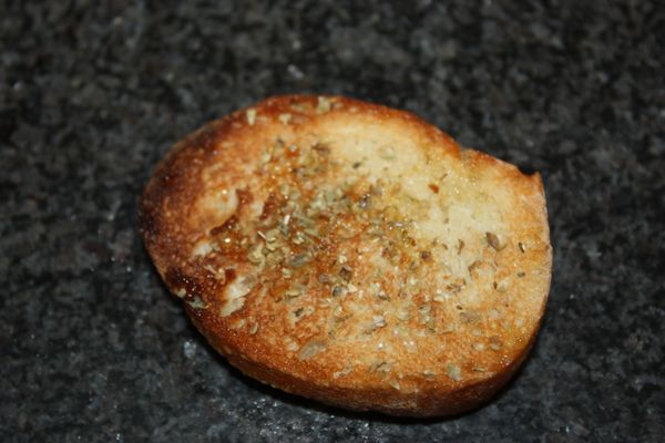 Knuspriger Brot Snack