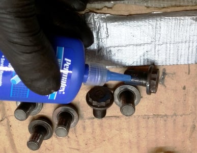 Install the Clutch and Flywheel