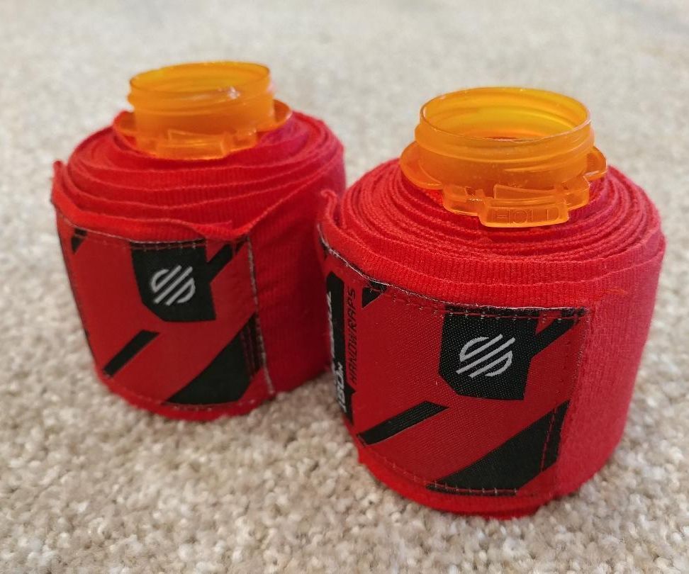 DIY Boxing Hand Wrap Rollers 
