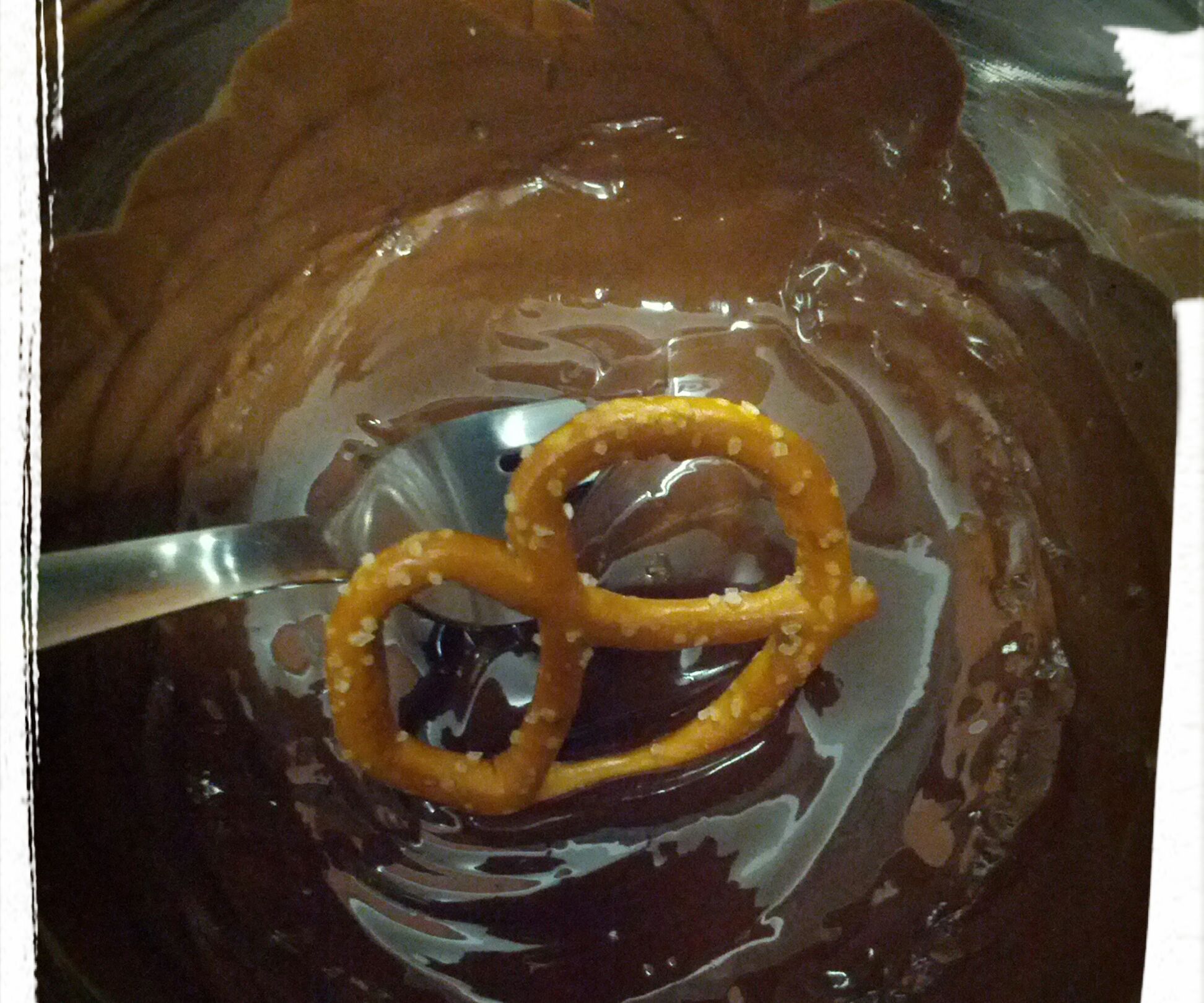 Dark Chocolate-Covered Pretzels