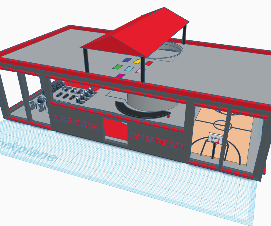 James Devlin Make It Real Gym Concept Design!
