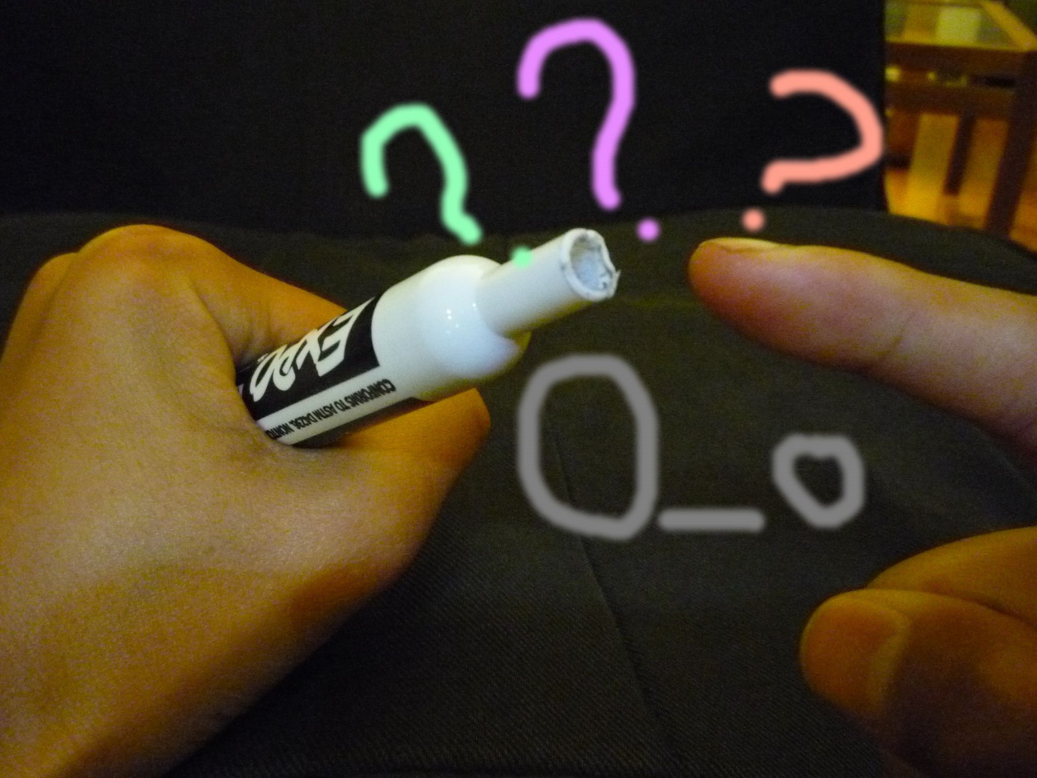 Disappearing Expo Marker Point Trick