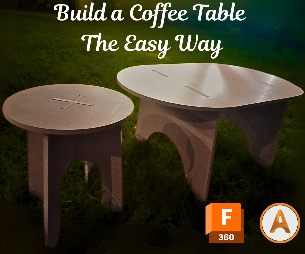 The Easy Way to Make a Coffee Table
