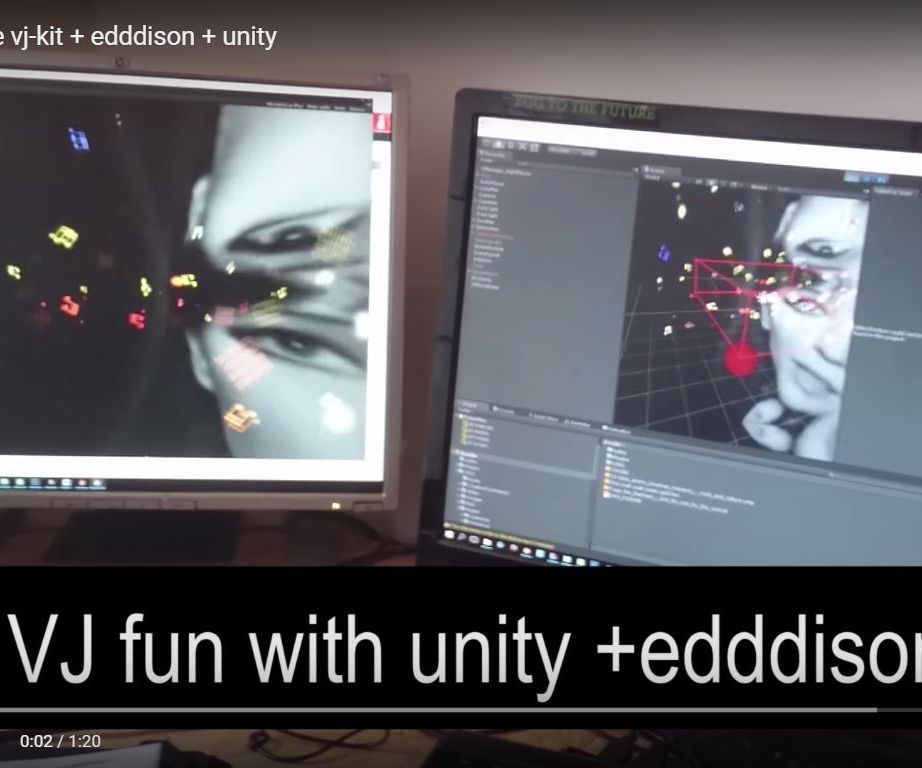 VJing in Unity + Edddison