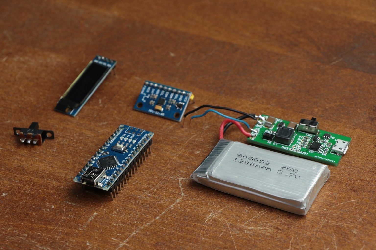DIY Digital Spirit Level : 5 Steps (with Pictures) Circuit Diagram