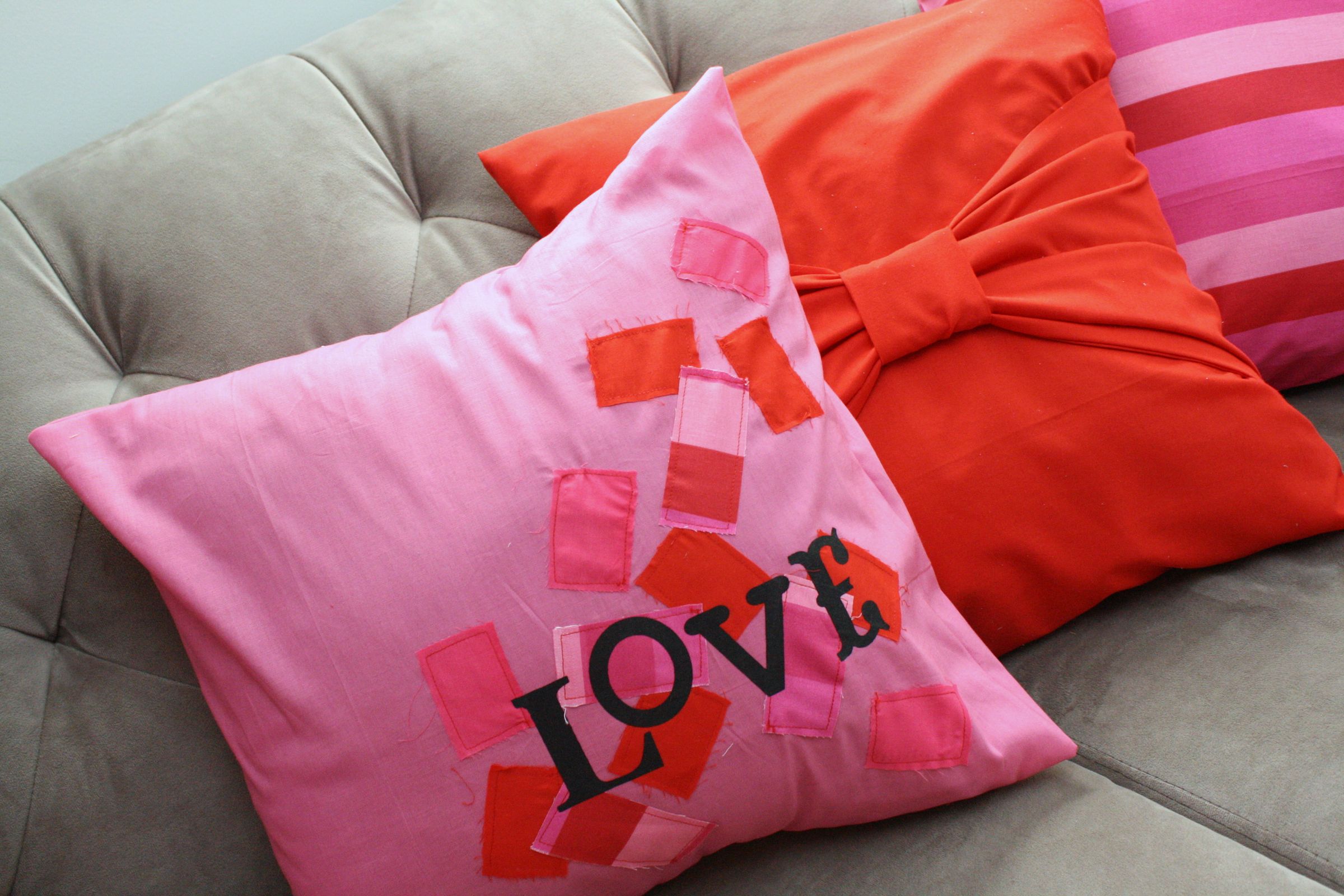Scrappy Love Pillow Tutorial