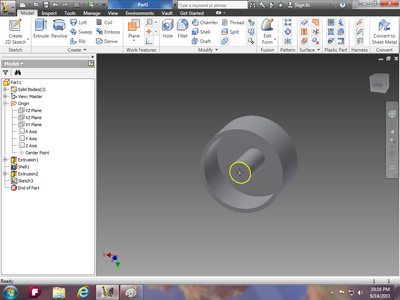 Starting a Model for the Wheels.