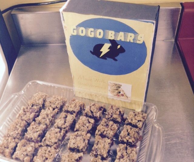 Healthy Raspberry Energy Bars