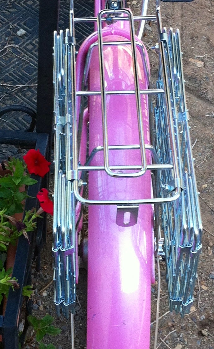 Disappearing Bike Baskets