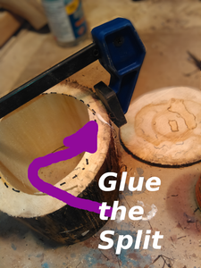 Glue the Split, Glue the Bottom