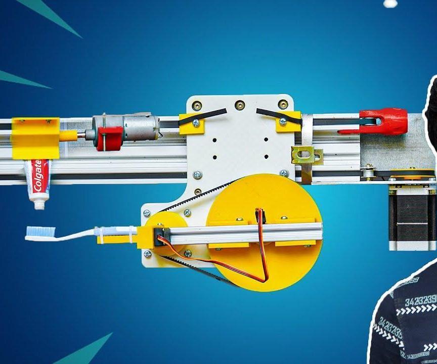 Automatic Teeth Brushing Robot