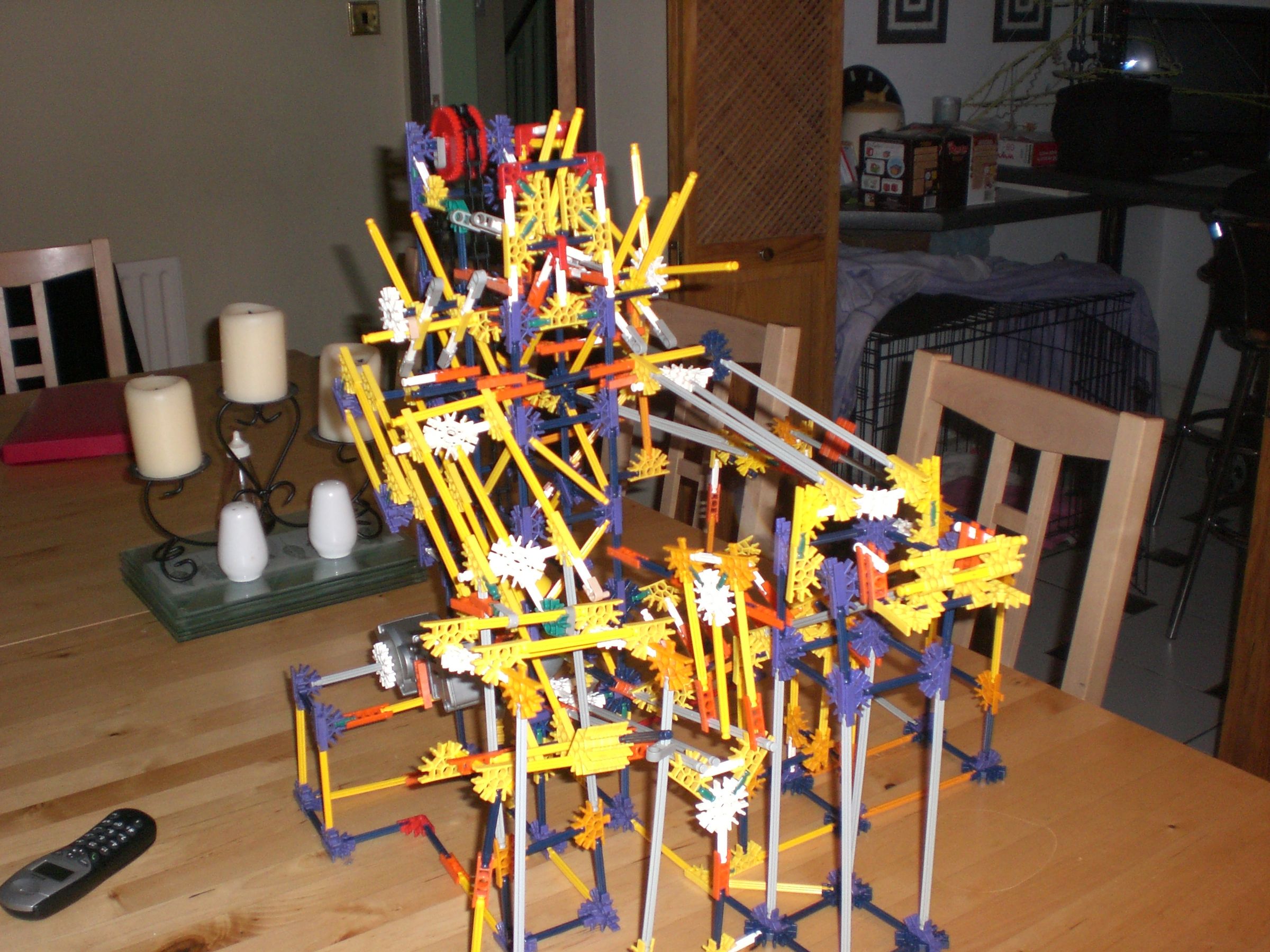 Project Fragment - a Small Knex Ball Machine.