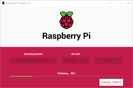 Burn the Raspberry Pi OS Image to the SD Card