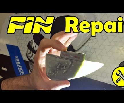 Fix a Surboard Wakeboard SUP Kiteboard Fiberglass Fin
