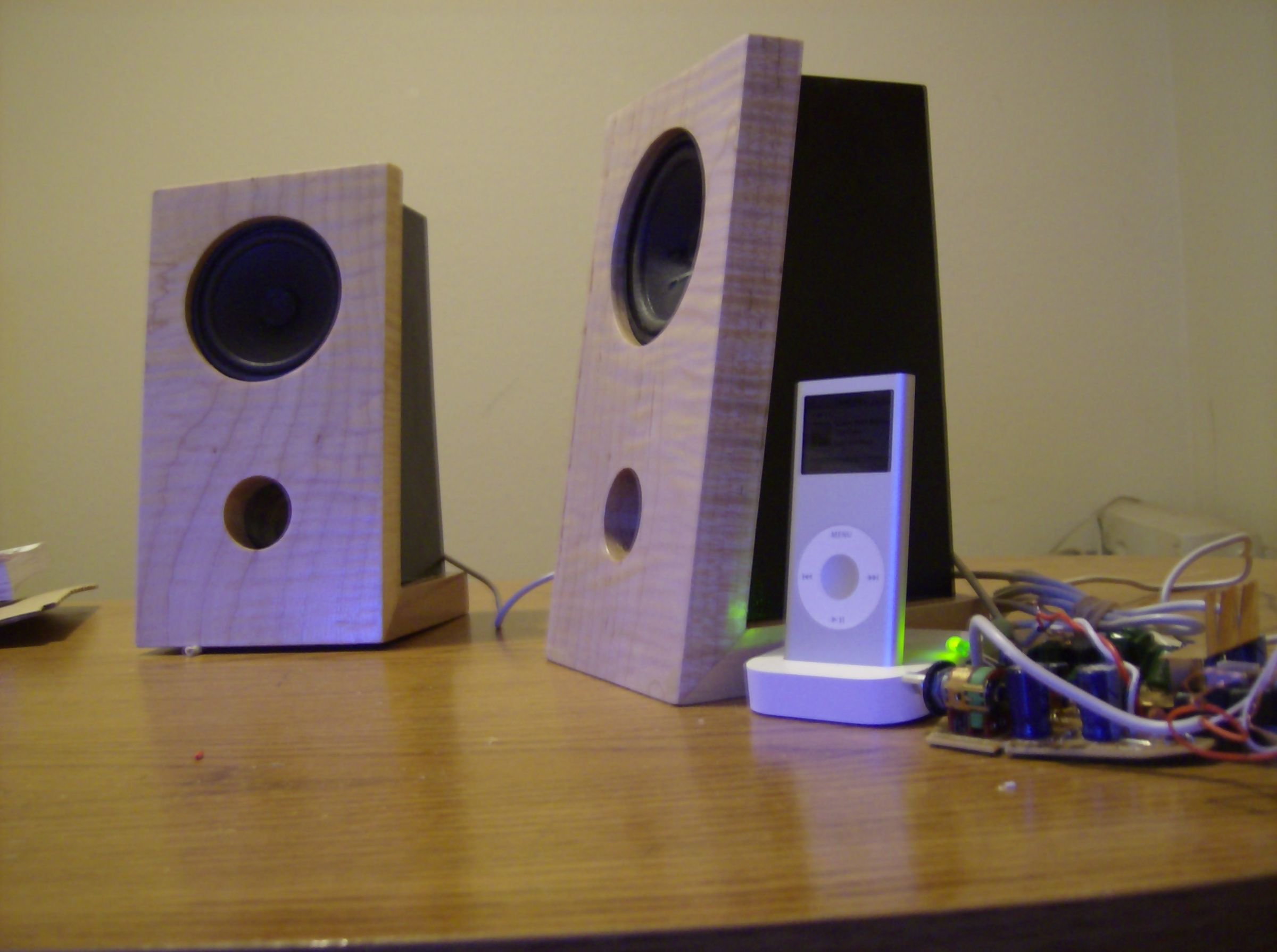Shelf Speakers W/ipod Dock (Part I - Speaker Boxes)