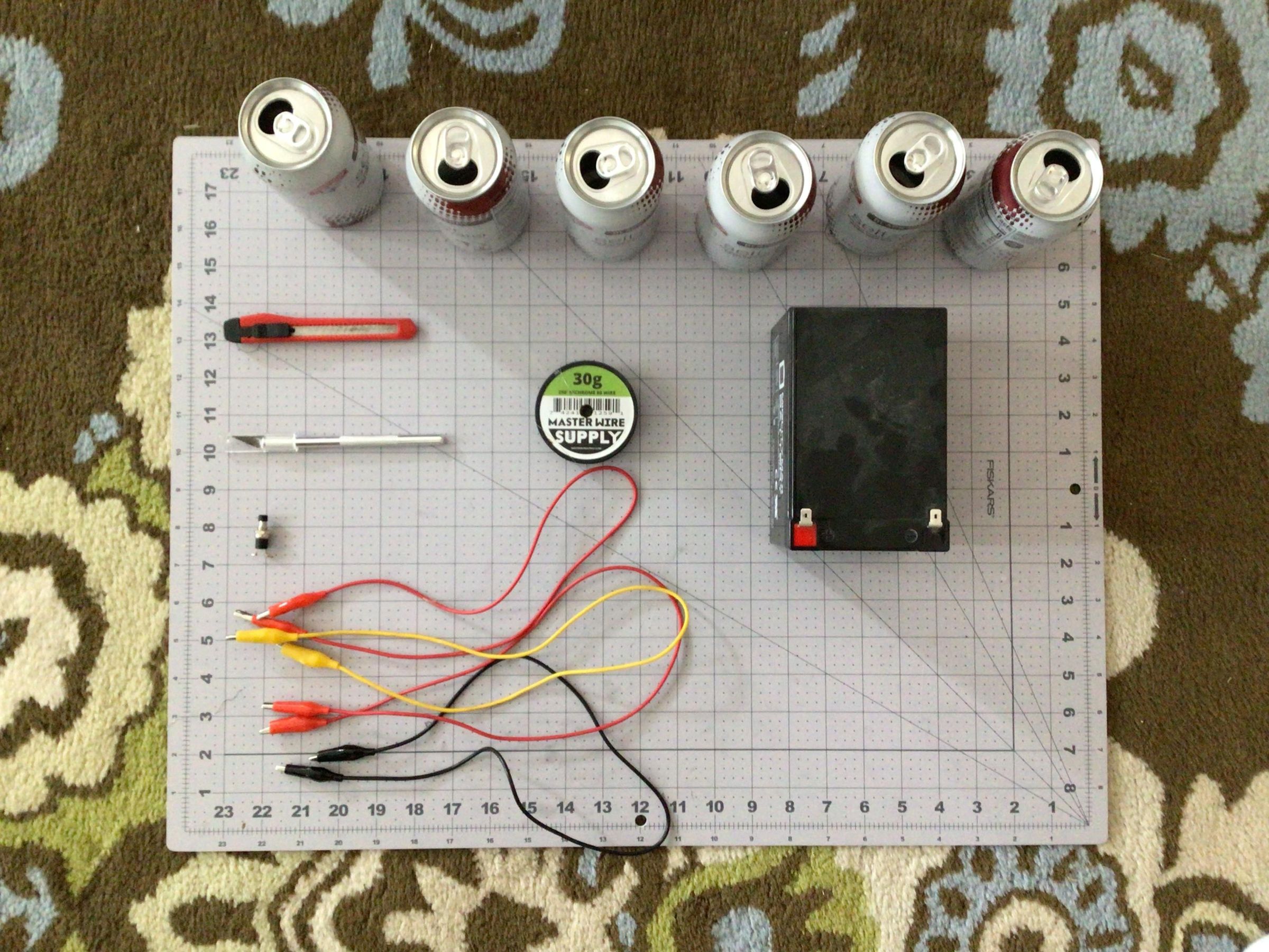Mini Soda Can Oven 6 Steps Instructables
