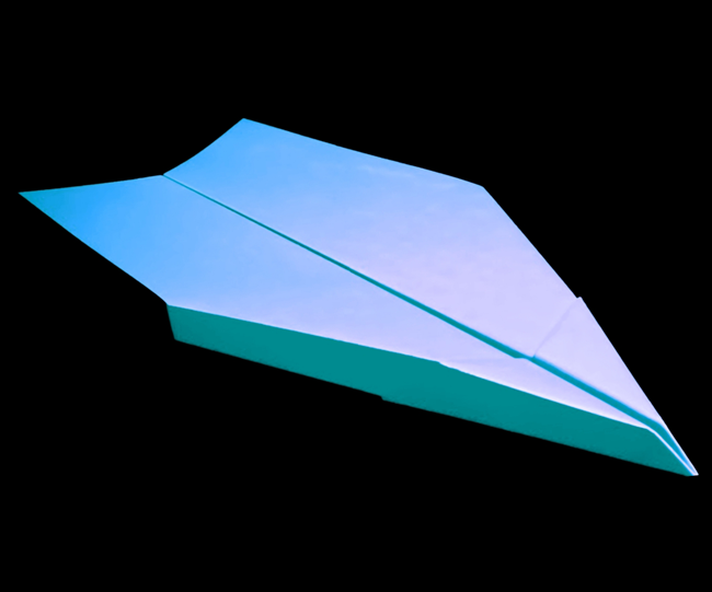 How to Make a Paper Airplane That Flies Far - Paper Airplanes Easy | Bossk