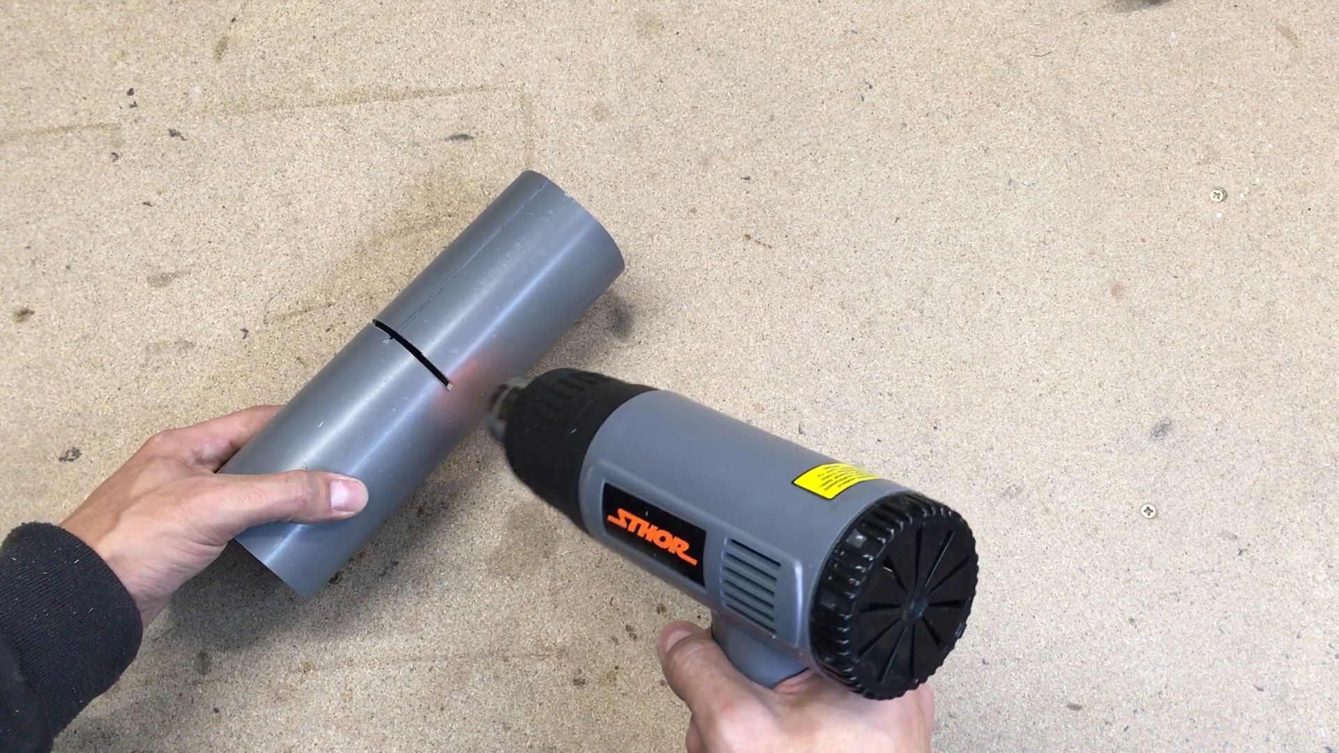How to Make Cordless Driver Holder From PVC Pipe : 5 Steps (with ...