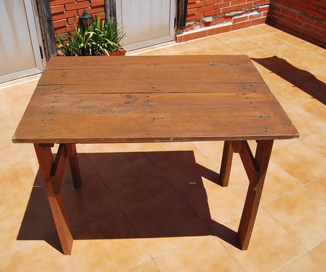 Mesa Plegable Para Terraza - Folding Table Terrace