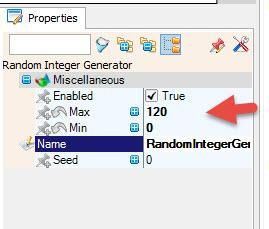 In Visuino Add & Set Components