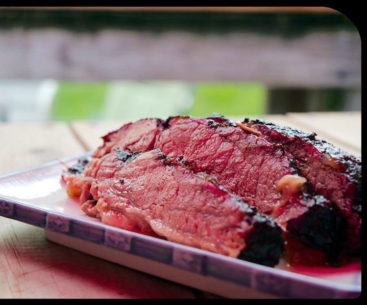 Flat Beef Brisket - Apple Wood Smoked