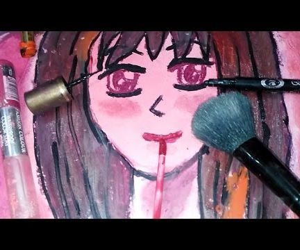 Painting With Expired Beauty Products
