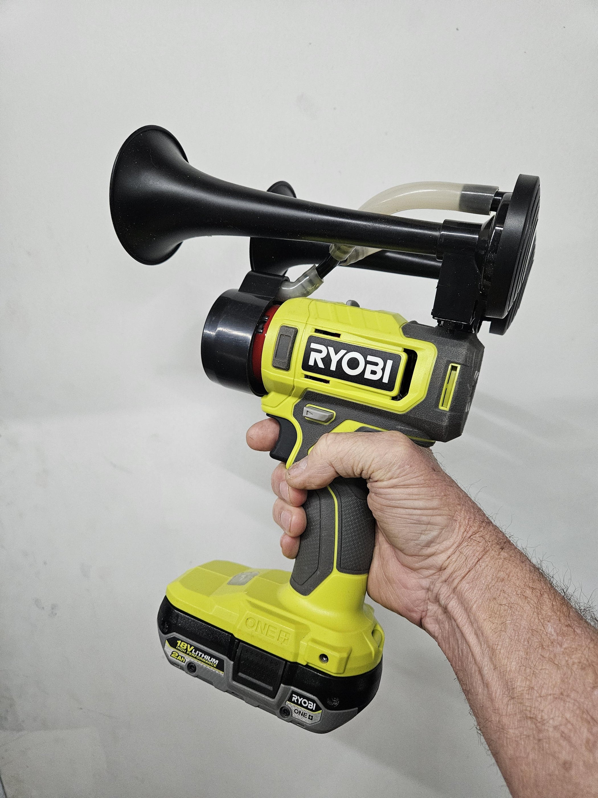 DIY Cordless Air Horn Turn a BurnedOut Drill Into a Roaring Beast