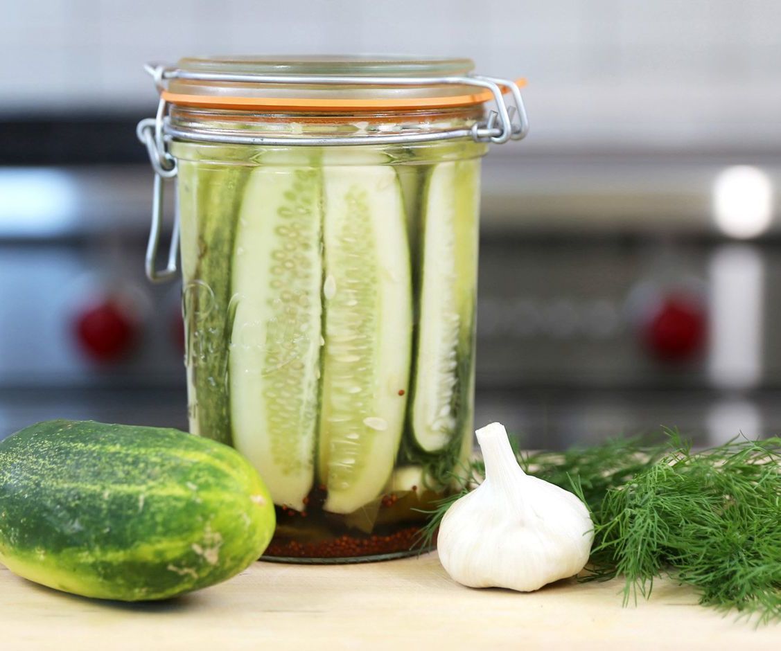 Refrigerator Pickles